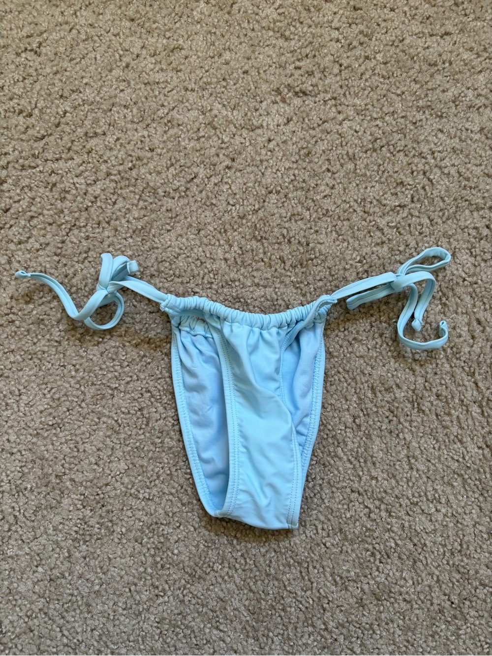 Light Blue String Bikini Set - Picture 6 of 7